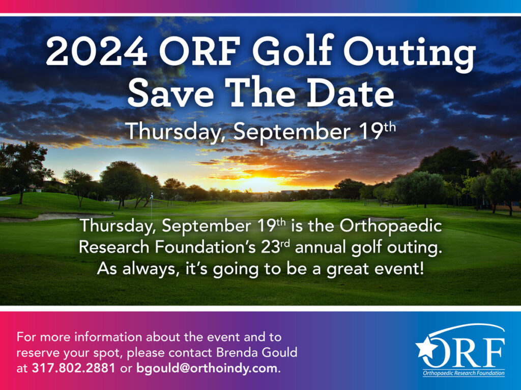 2024 Golf Outing  Save the Date Flyer - Thursday, Sept 19