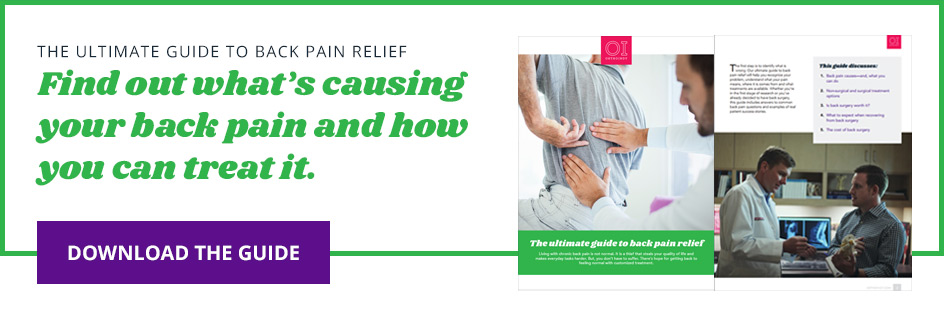 Download the ultimate guide to back pain relief